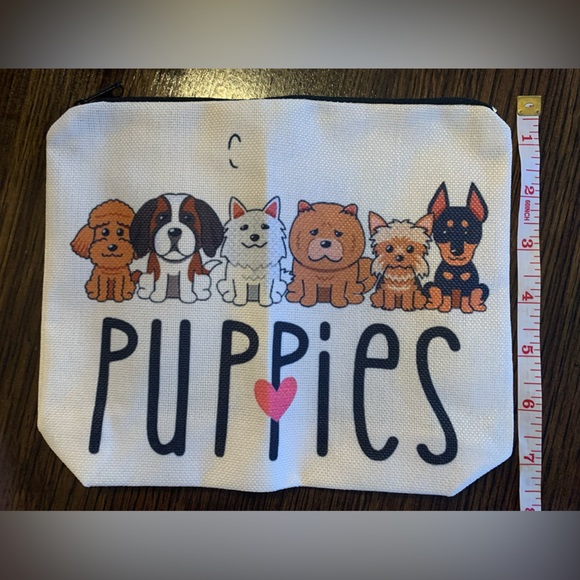 Makeup Bag - Dog Lover -  BTQ - Picture 5 of 6